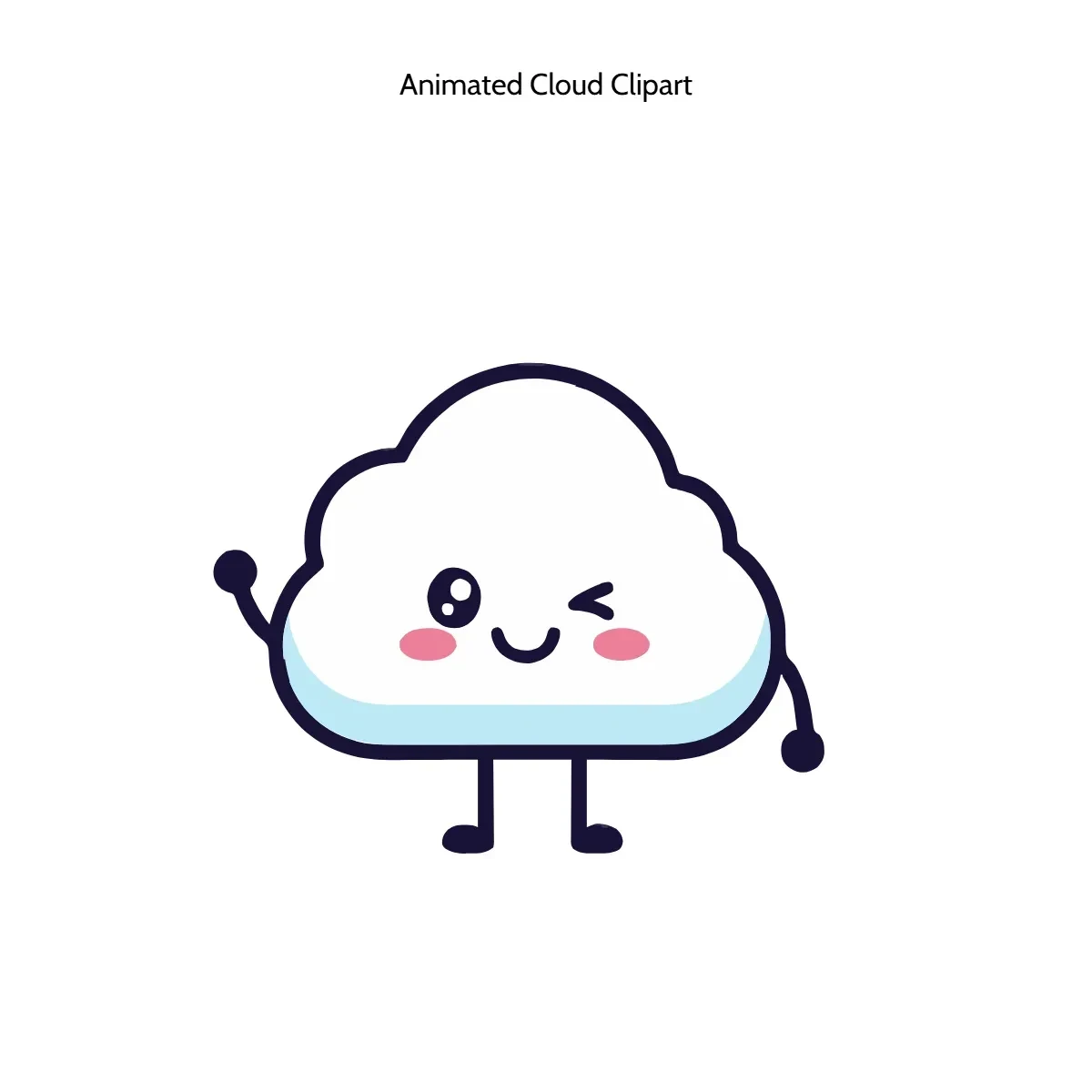 Free Animated Cloud Clipart Template to Edit Online