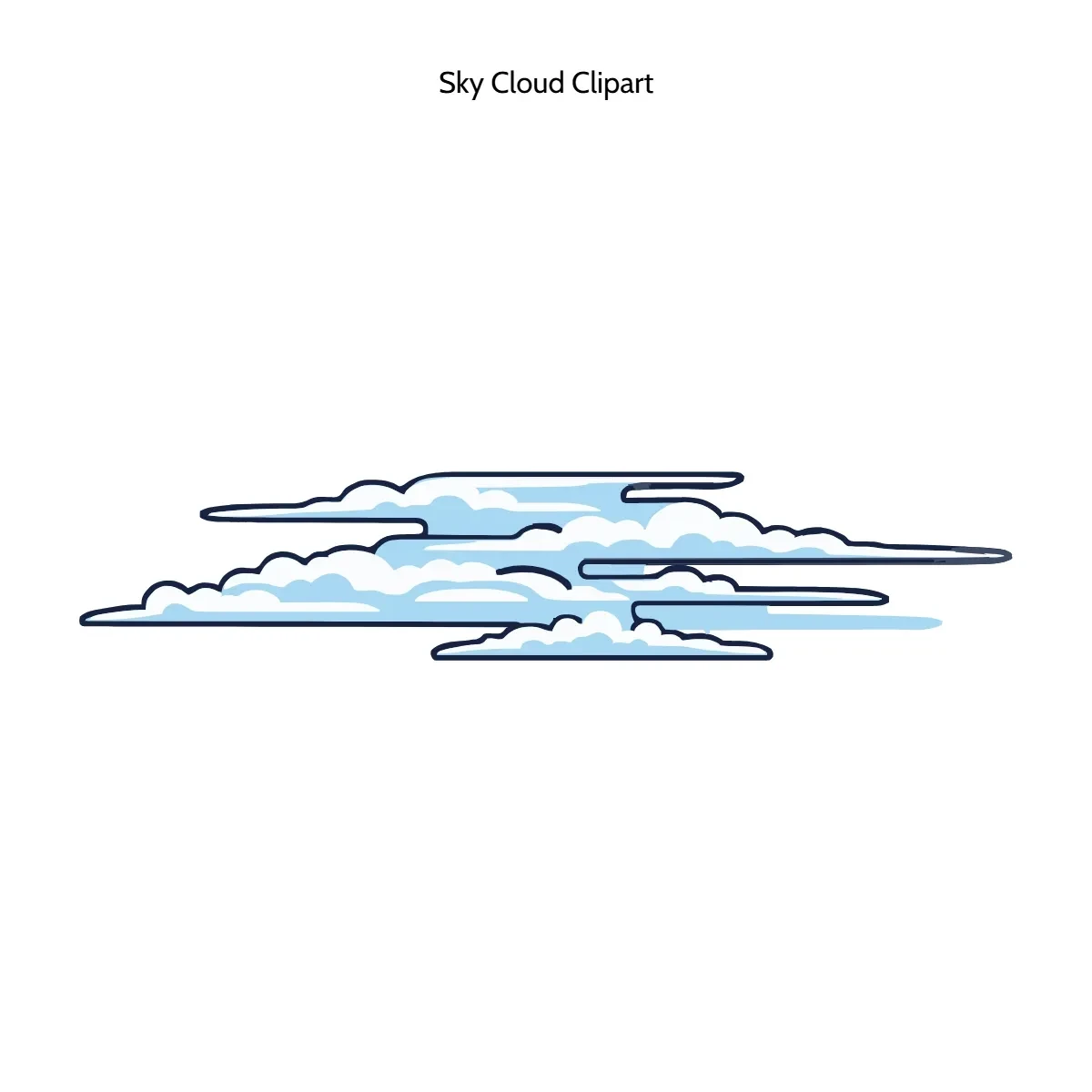 Free Sky Cloud Clipart Template to Edit Online