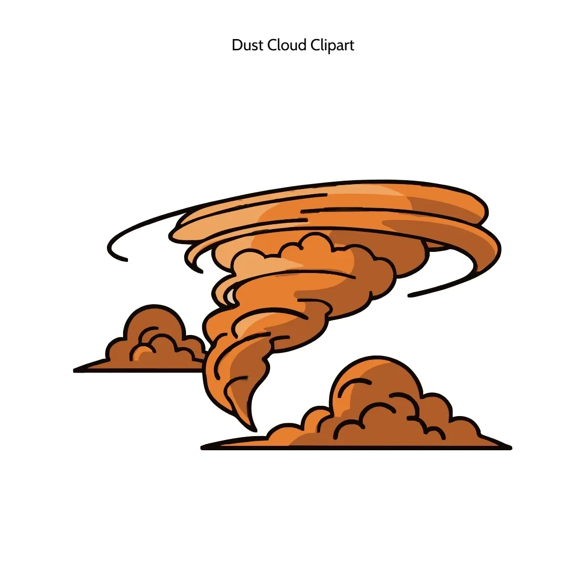 Free Dust Cloud Clipart Template to Edit Online