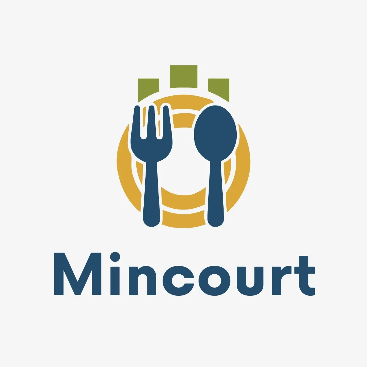Free Minimal Food Court Logo Template