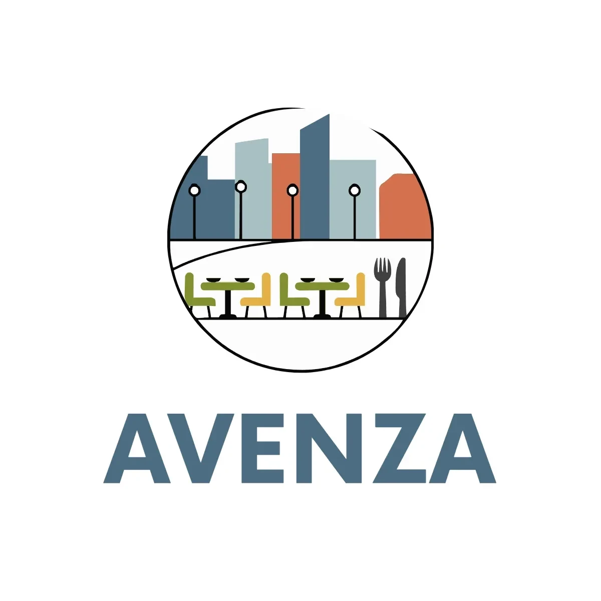 Free Food Avenue Logo Template to Edit Online