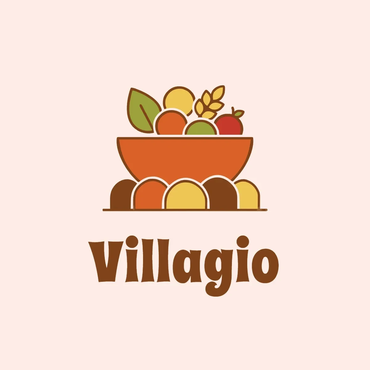 Free Food Village Logo Template to Edit Online