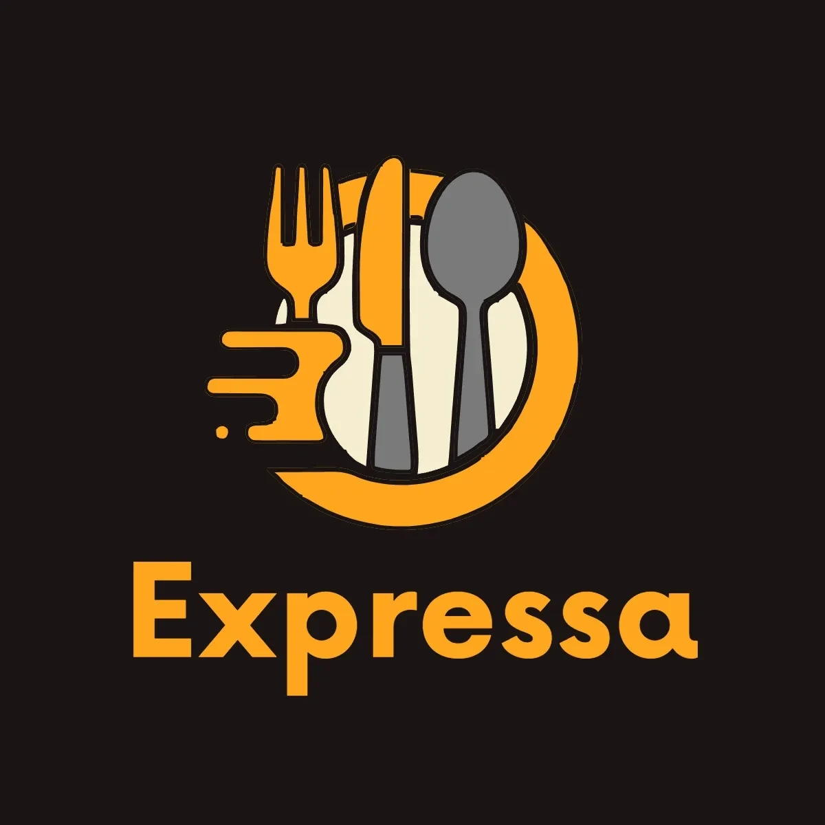 Free Express Dining Logo Template to Edit Online