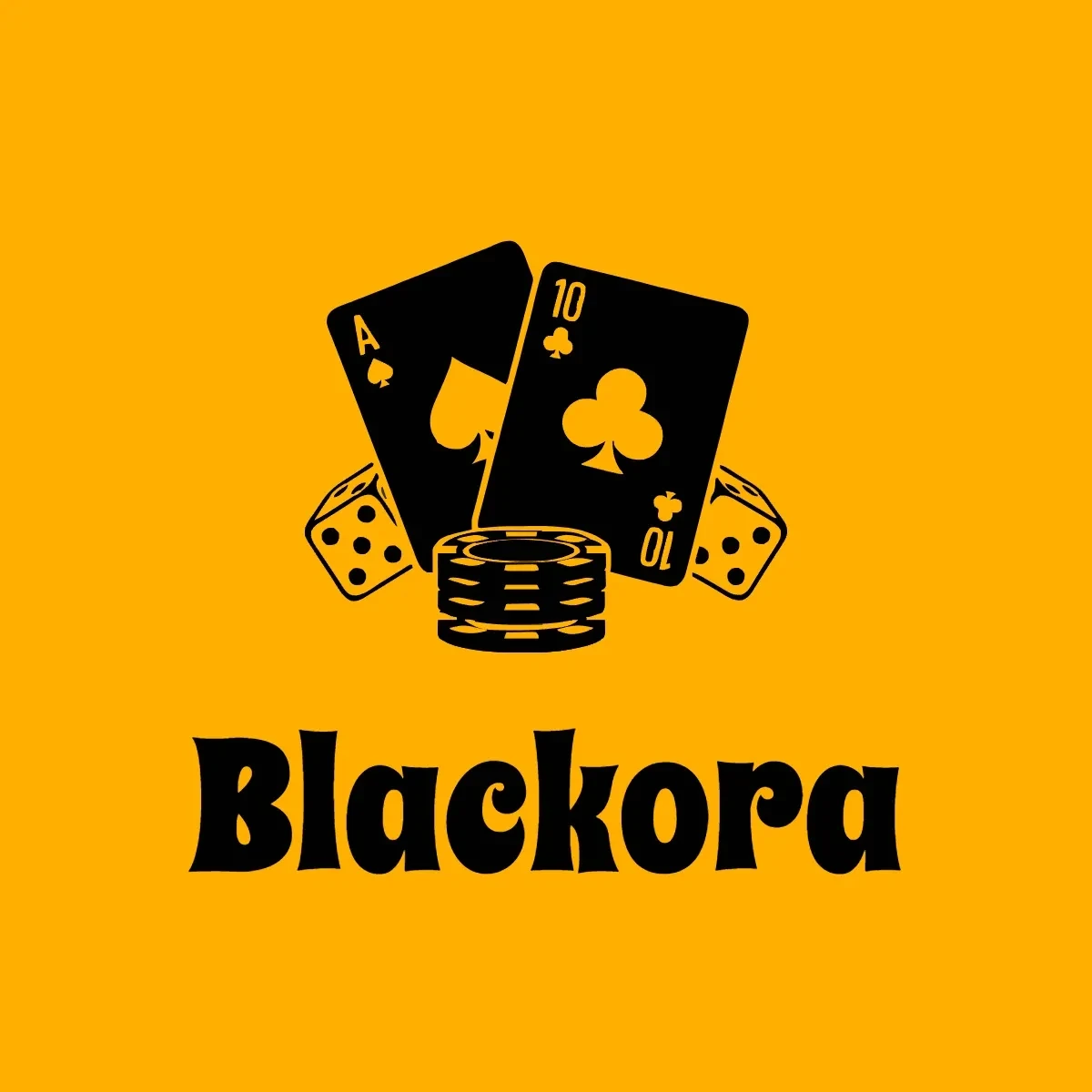 Free Blackjack Casino Logo Template to Edit Online