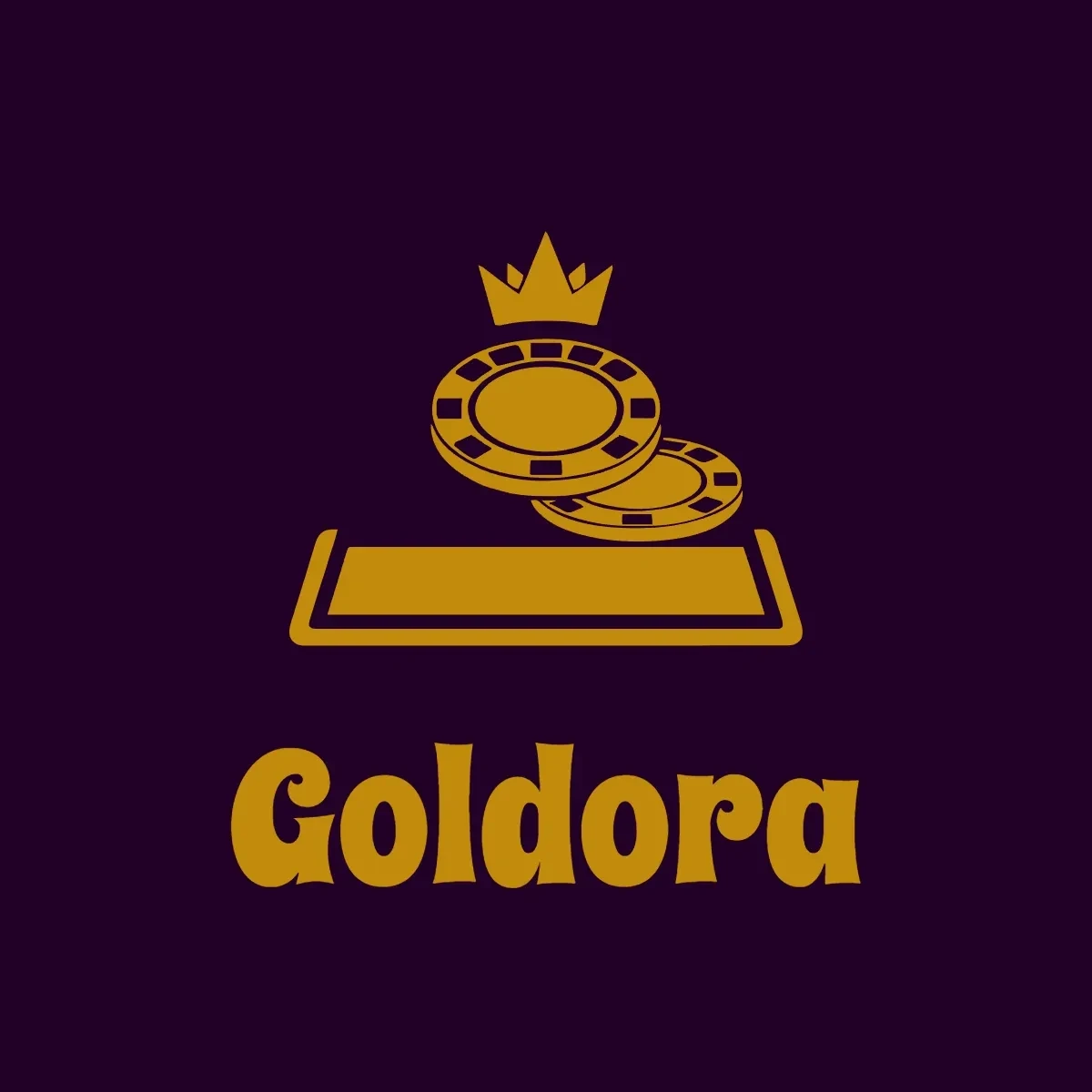 Free Golden Casino Logo Template to Edit Online