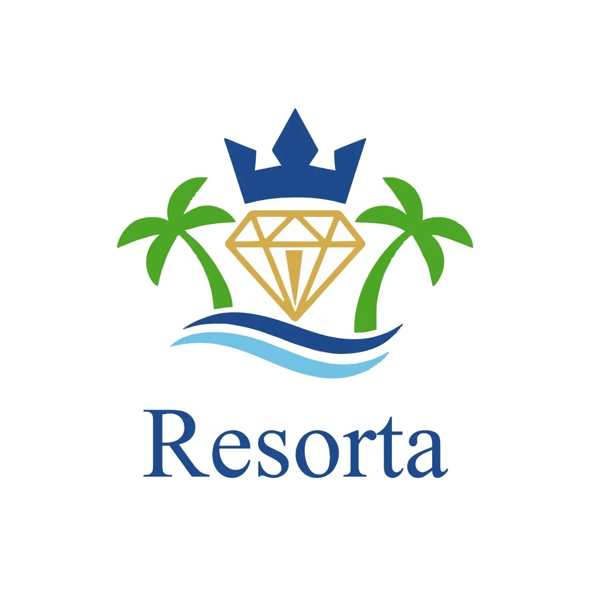 Free Casino Resort Logo Template to Edit Online