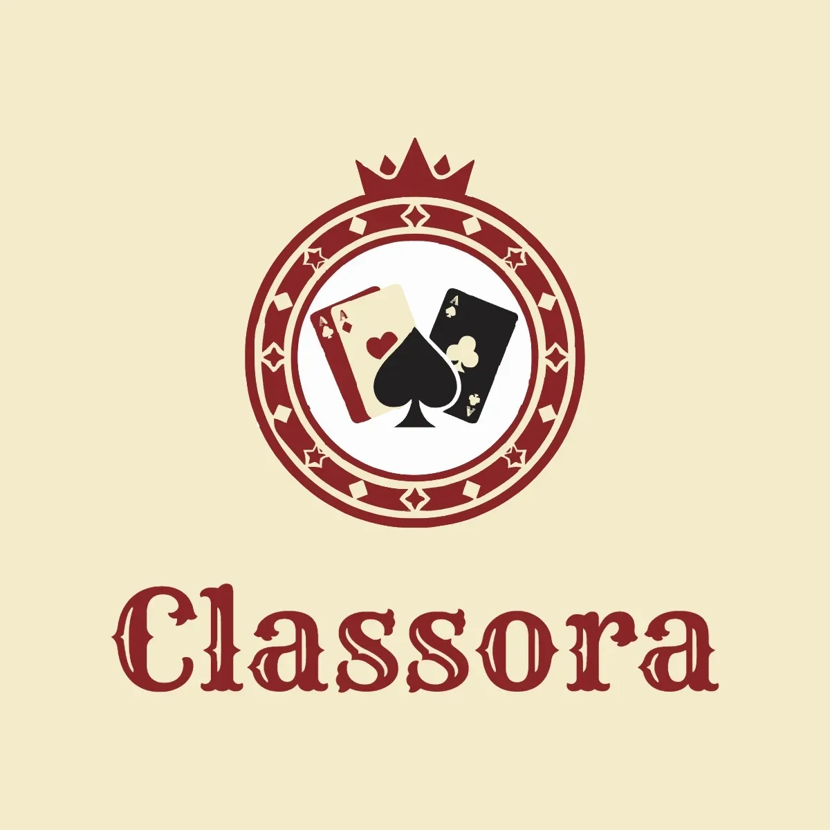 Free Classic Casino Logo Template to Edit Online
