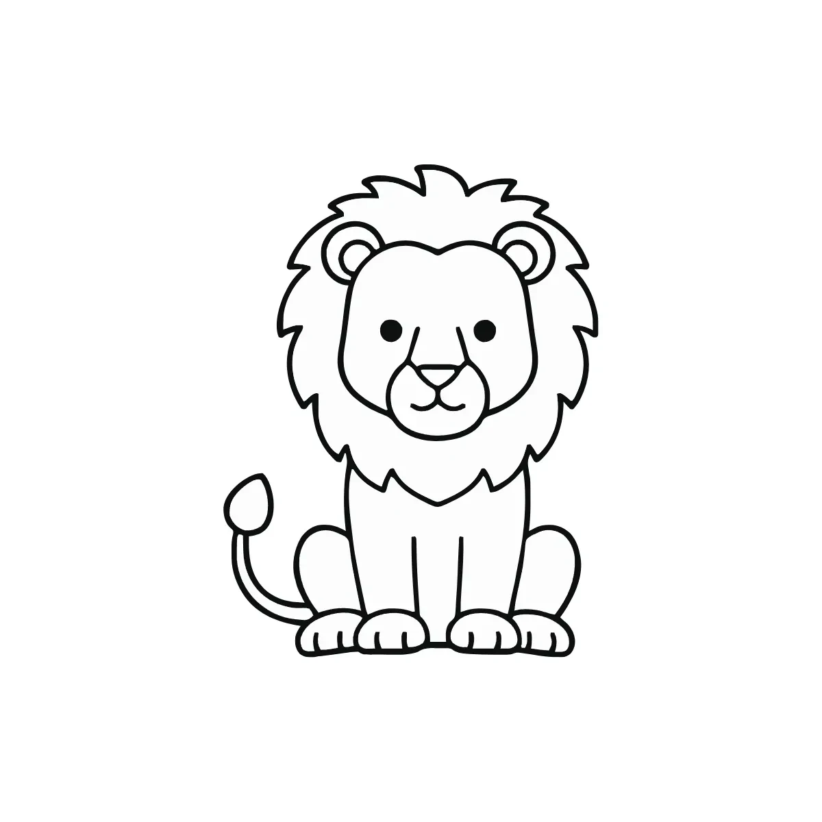 Free Cute Animal Outline Template to Edit Online Free Cute Animal Outline Template to Edit Online