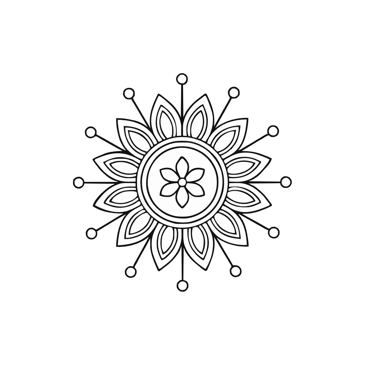 Free Mandala Outline Drawing Template to Edit Online Free Mandala Outline Drawing Template to Edit Online