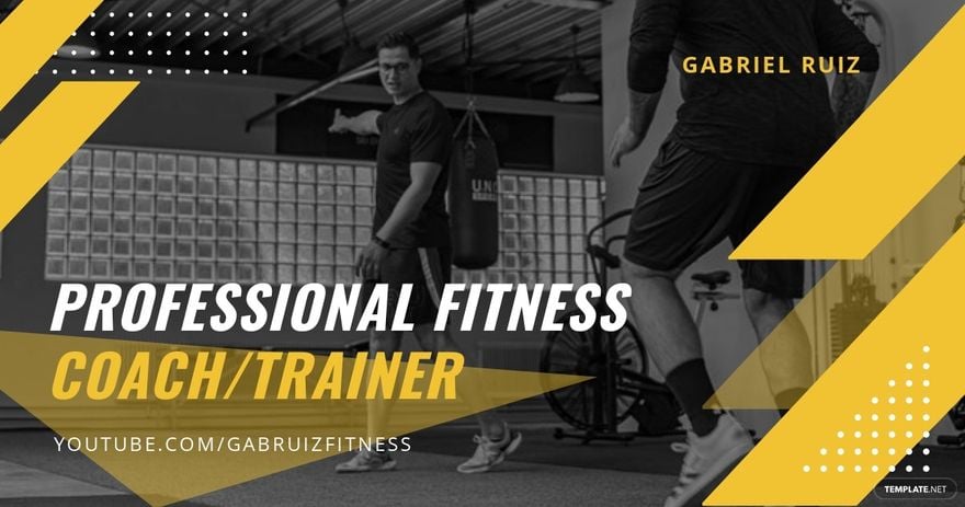 Personal Trainer Facebook Post Template