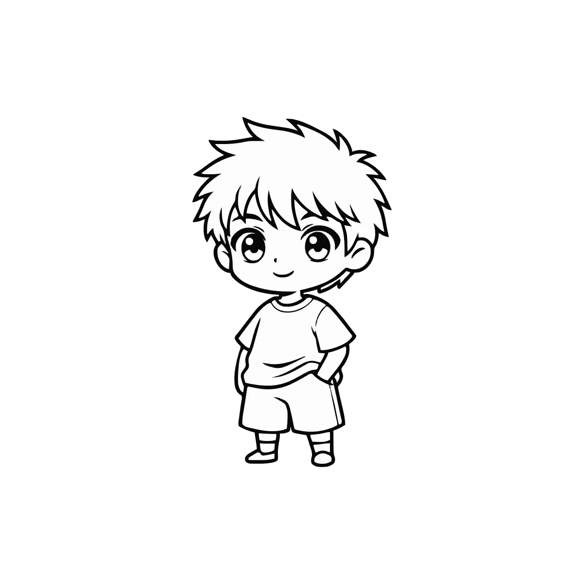 Free Anime Outline Art Template to Edit Online Free Anime Outline Art Template to Edit Online
