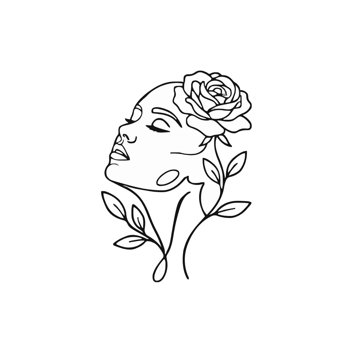 Free Minimal Face Outline Drawing Template to Edit Online Free Minimal Face Outline Drawing Template to Edit Online
