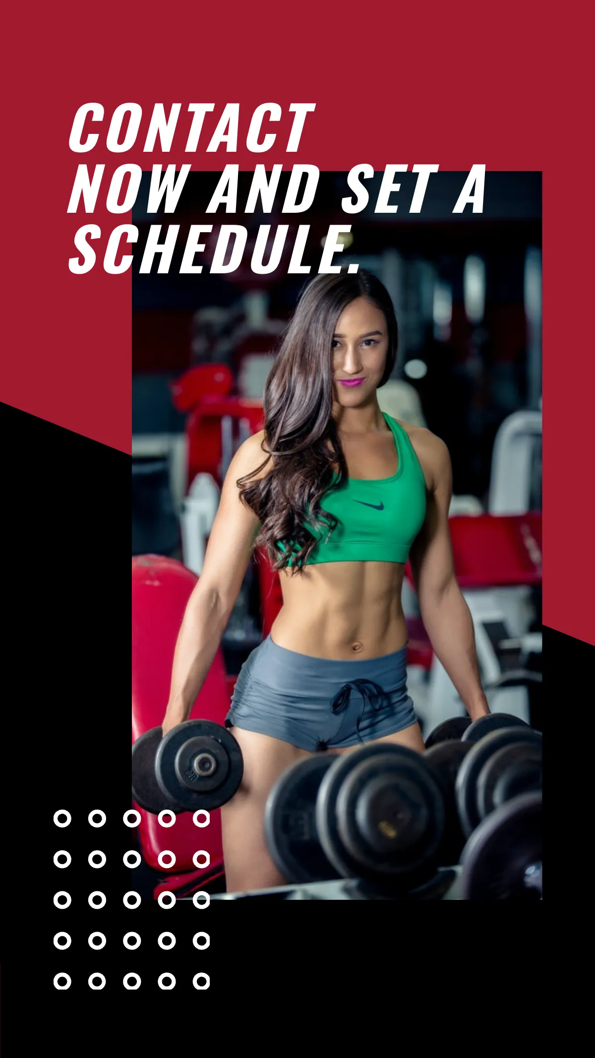Free Personal Trainer Instagram Story Template to Edit Online