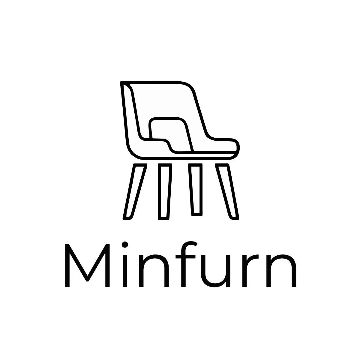 Free Minimal Furniture Logo Template