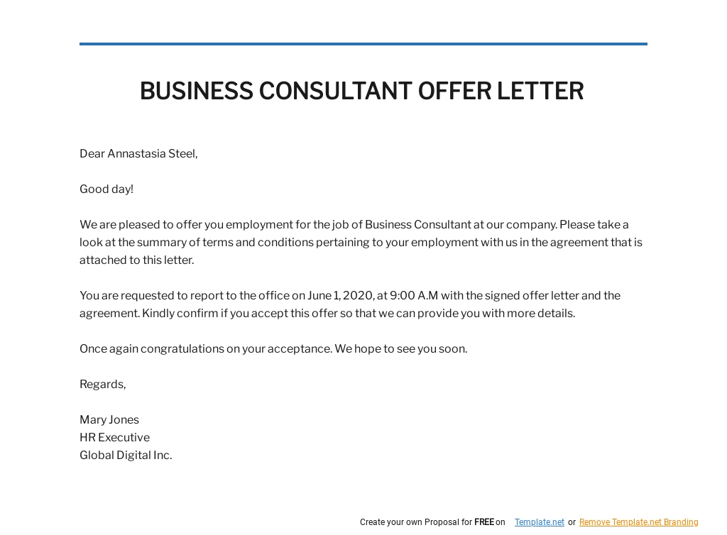 Business Consultant Offer Letter Template.jpe