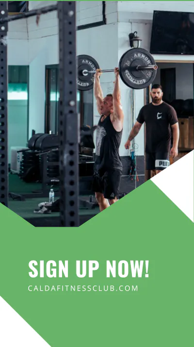 Free Fitness Club Instagram Story Template to Edit Online