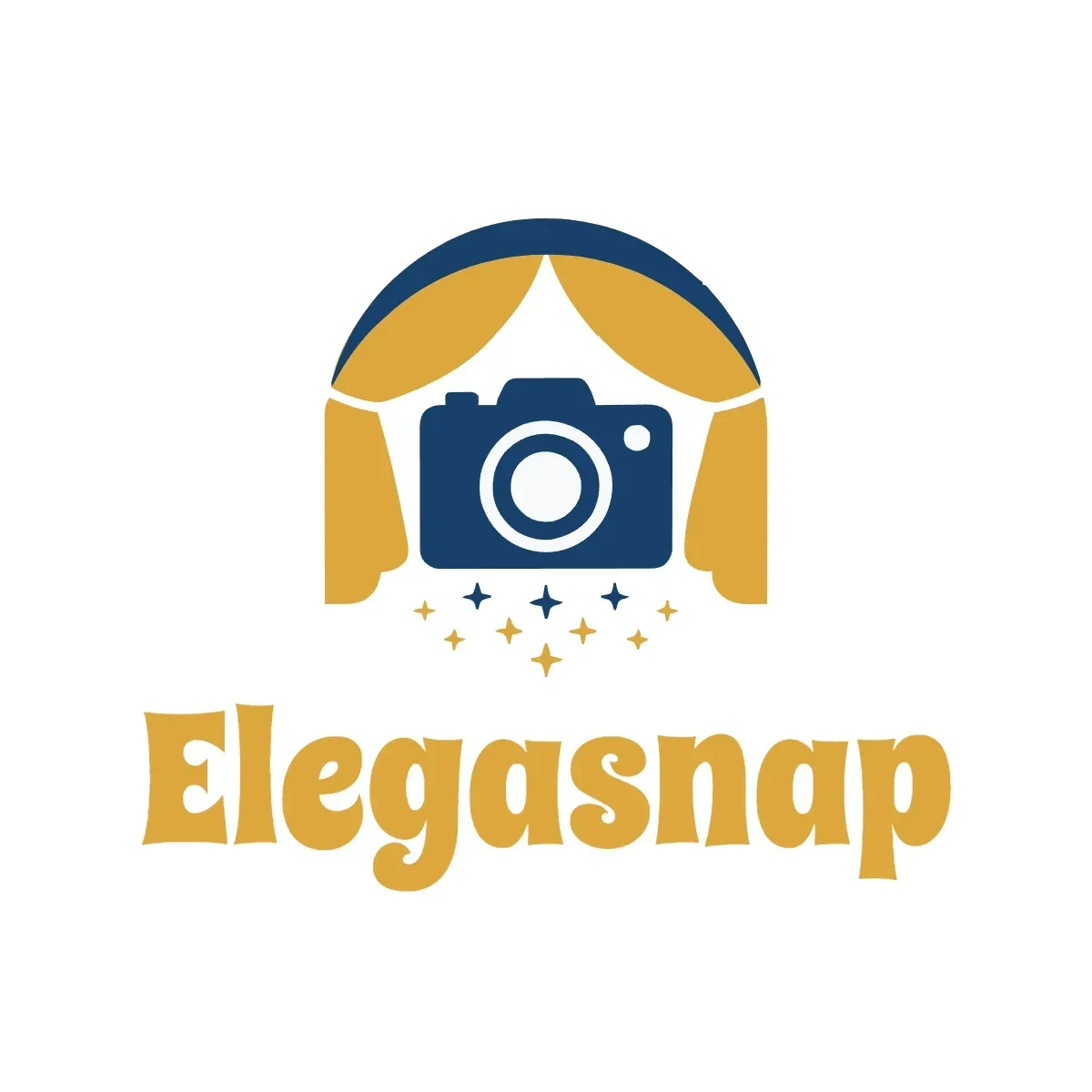 Free Elegant Photo Booth Logo Template