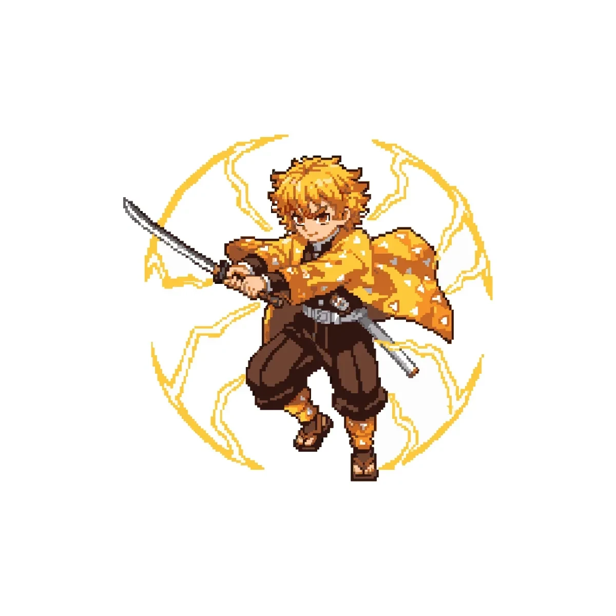 Free Anime Pixel Art Template to Edit Online