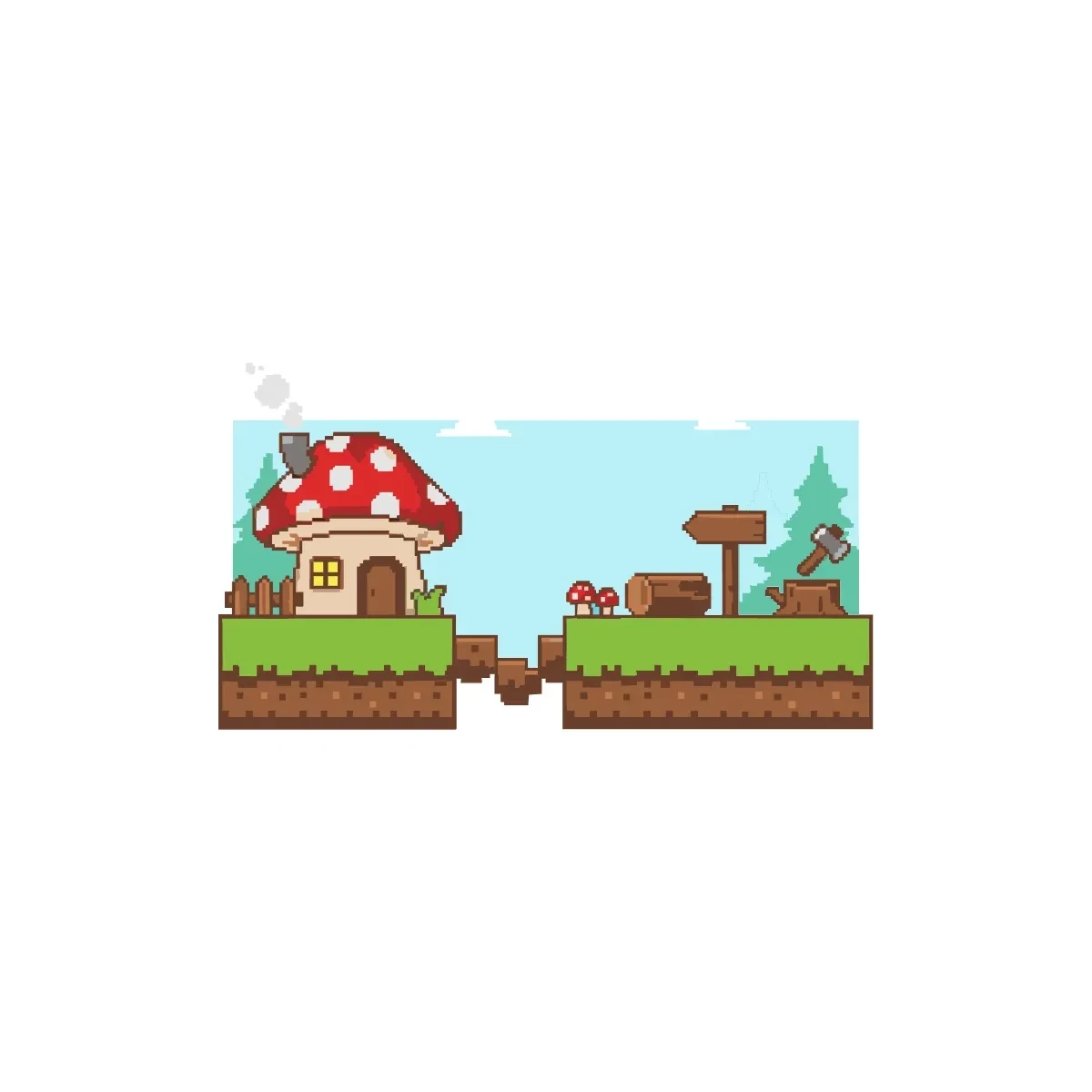 Free Pixel Art Tileset Template to Edit Online