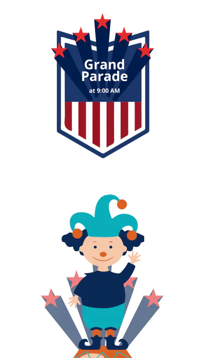 Free Presidents Day Event Instagram Story Template to Edit Online