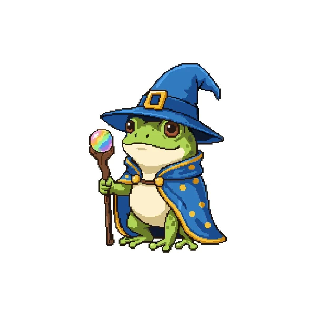 Free Magical Pet Pixel Art Template to Edit Online