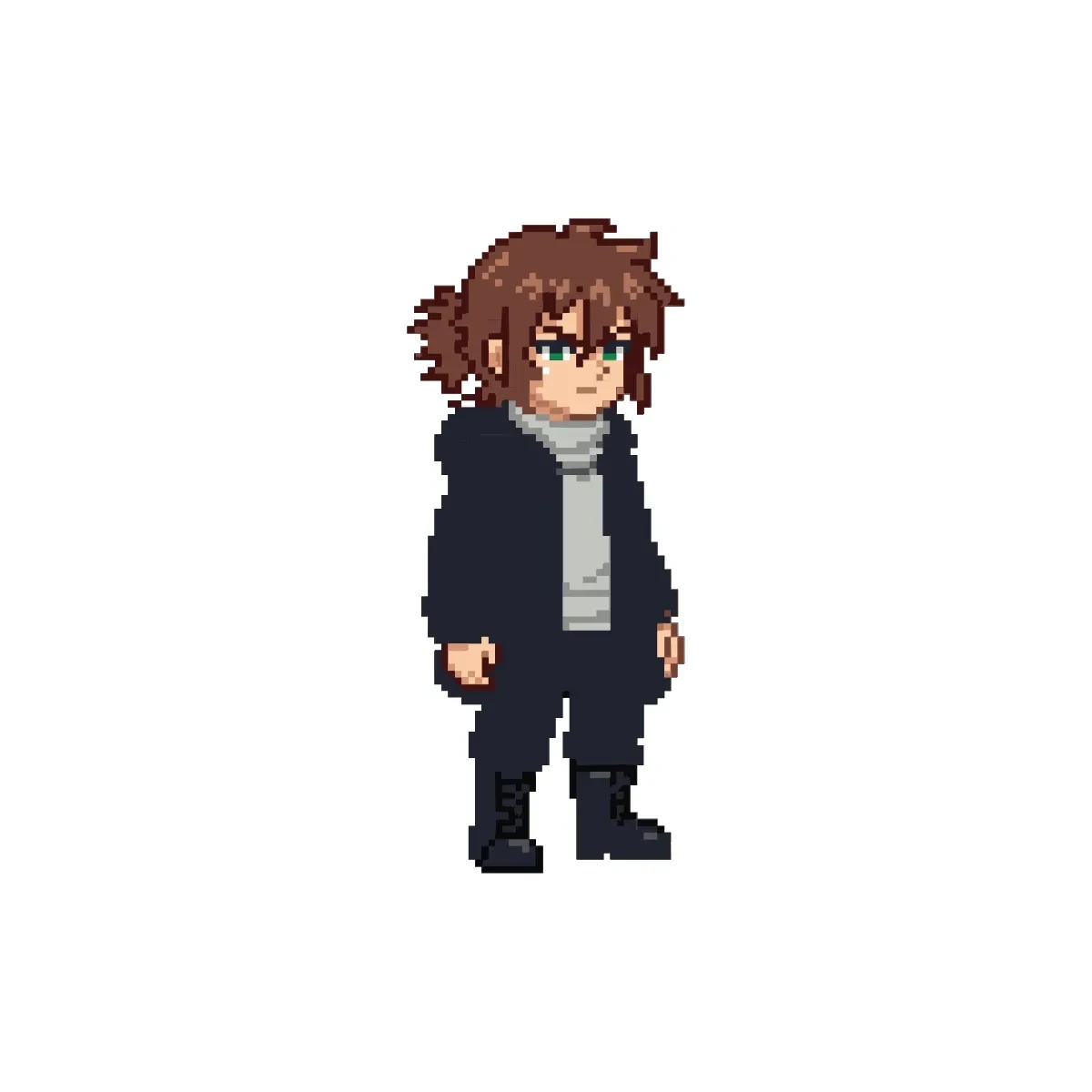 Free Sprite Pixel Art Template to Edit Online