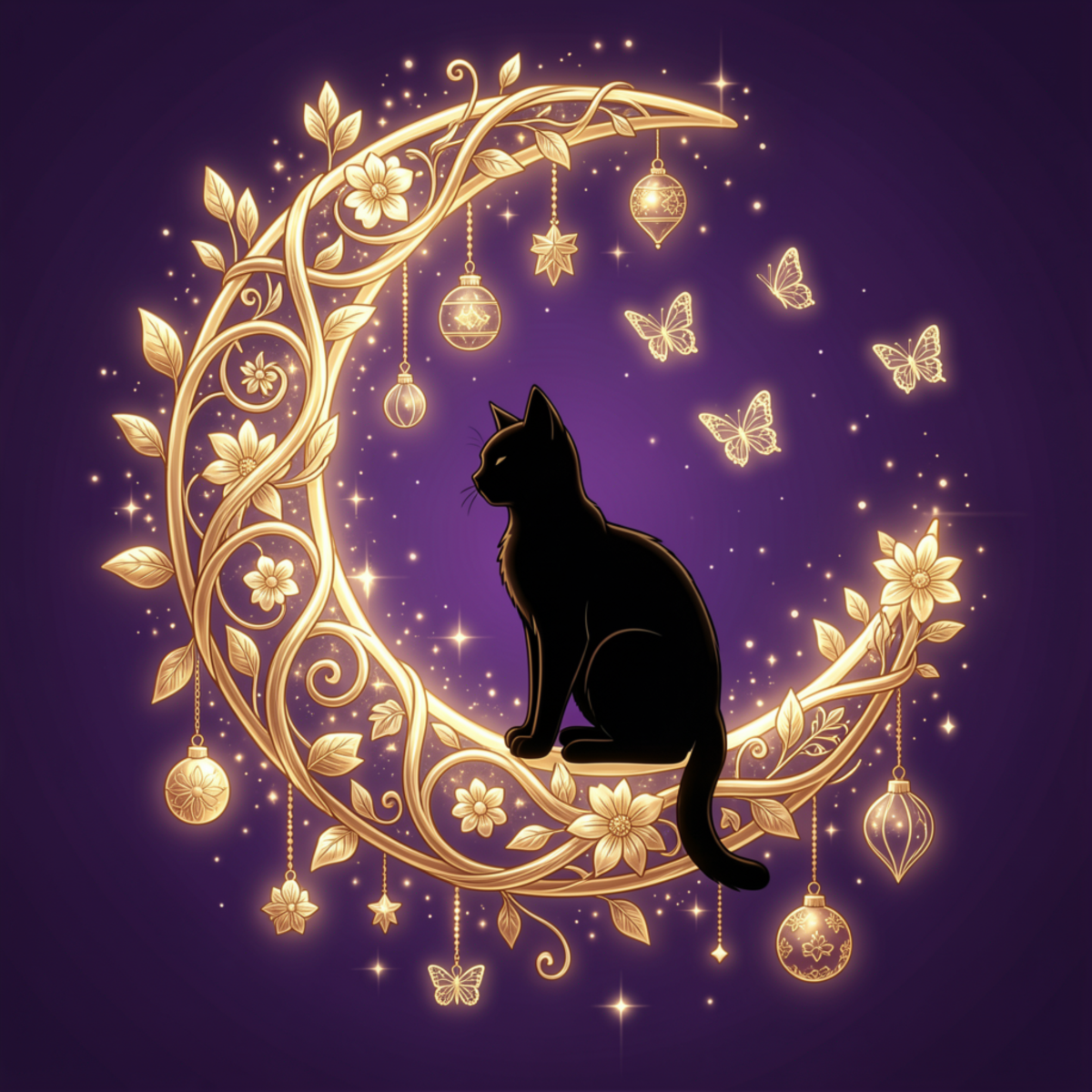 Free Celestial Moon Illustration Template to Edit Online