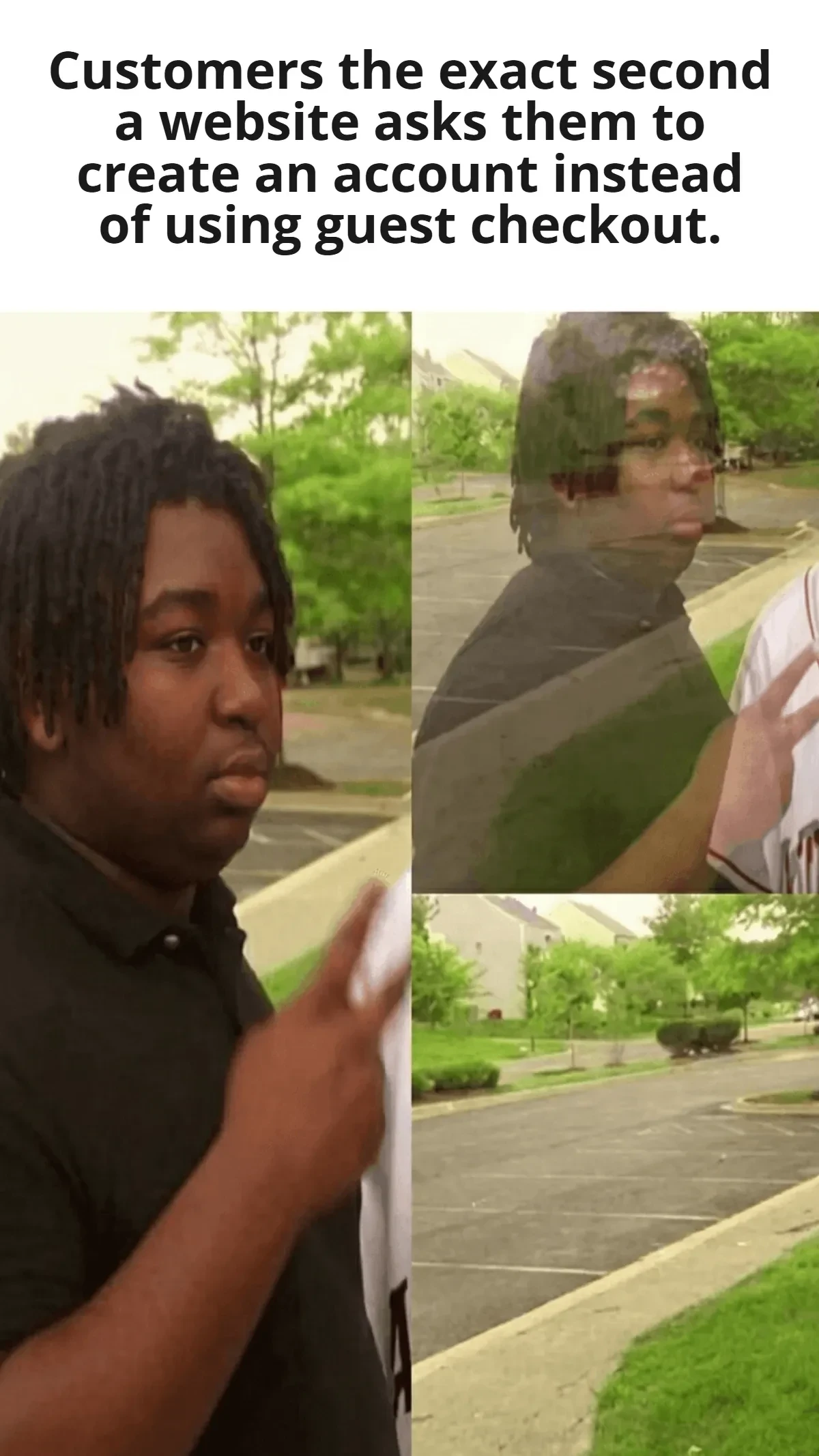 Free Disappearing Meme Template to Edit Online