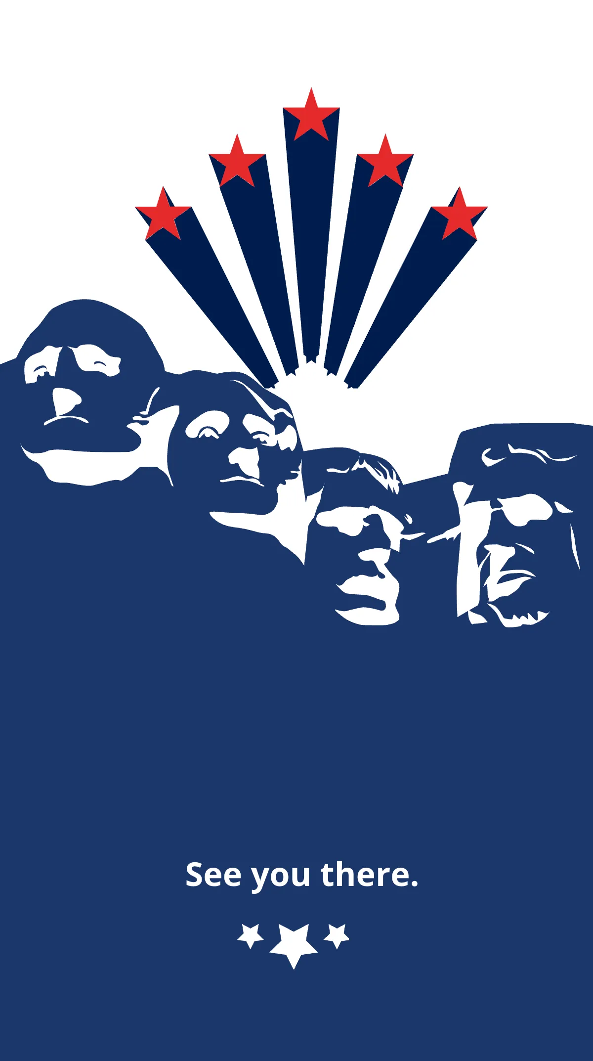 Free Presidents Day Invitation Instagram Story Template to Edit Online