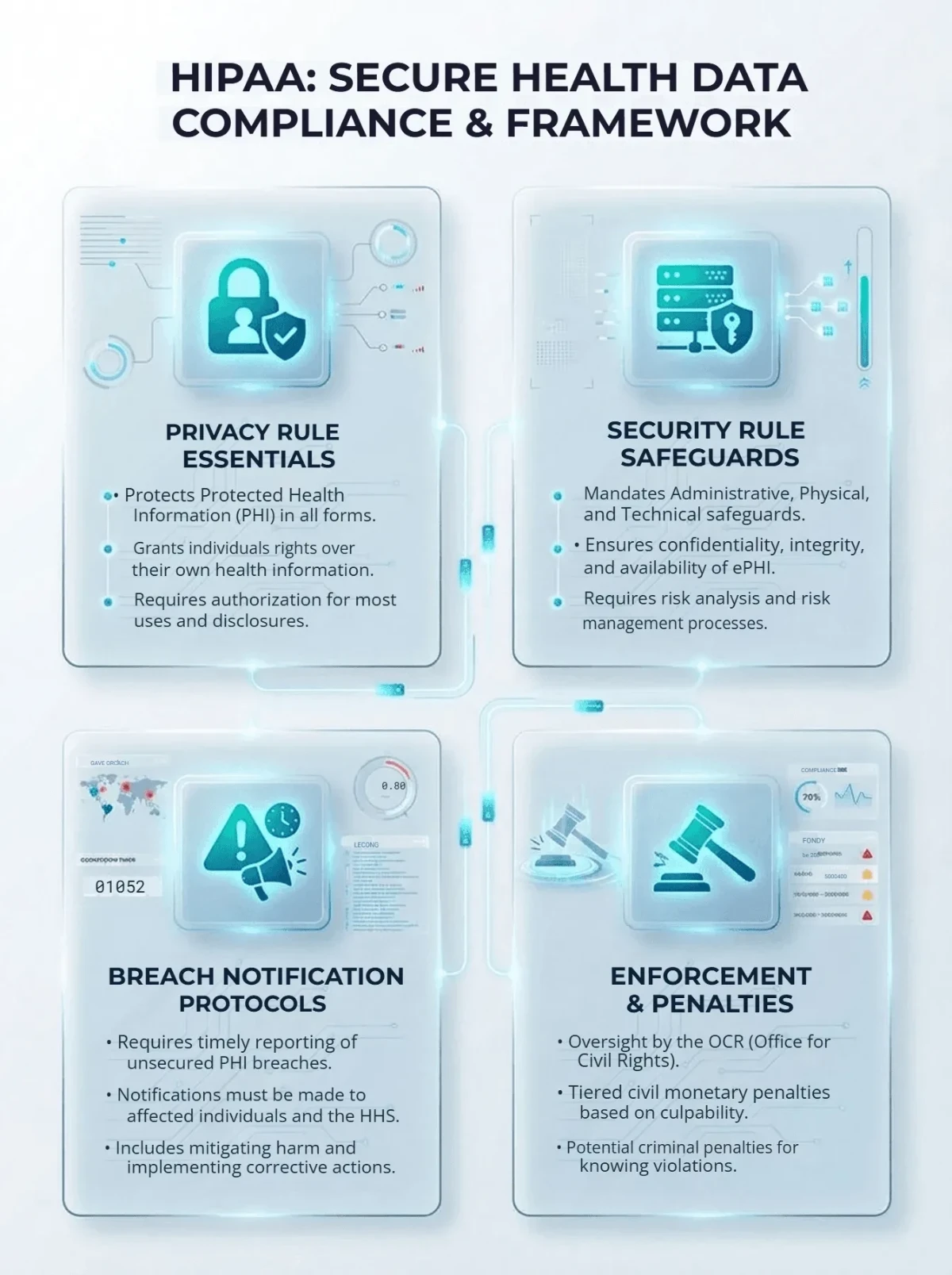Free Hippa Infographic Template to Edit Online