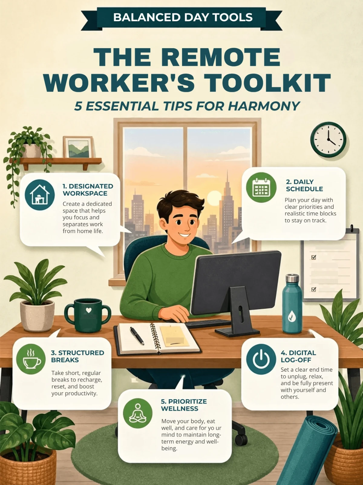 Free Poster Infographic Template to Edit Online