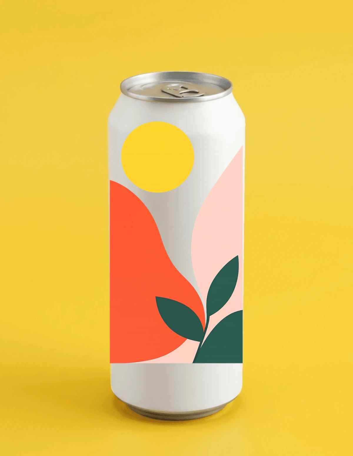 Free Can Mockup Template to Edit Online