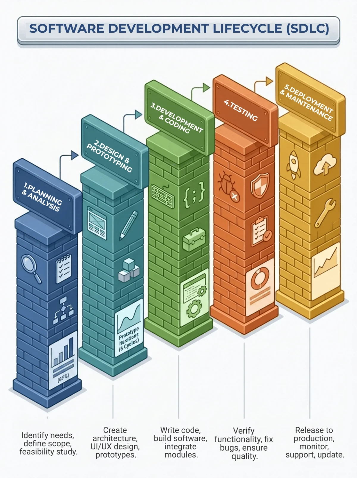 Free Bricks Infographic Template to Edit Online