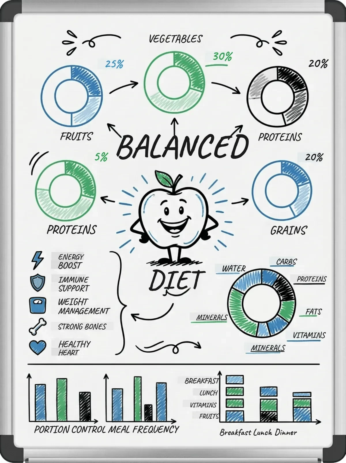 Free Diet Infographic Template to Edit Online