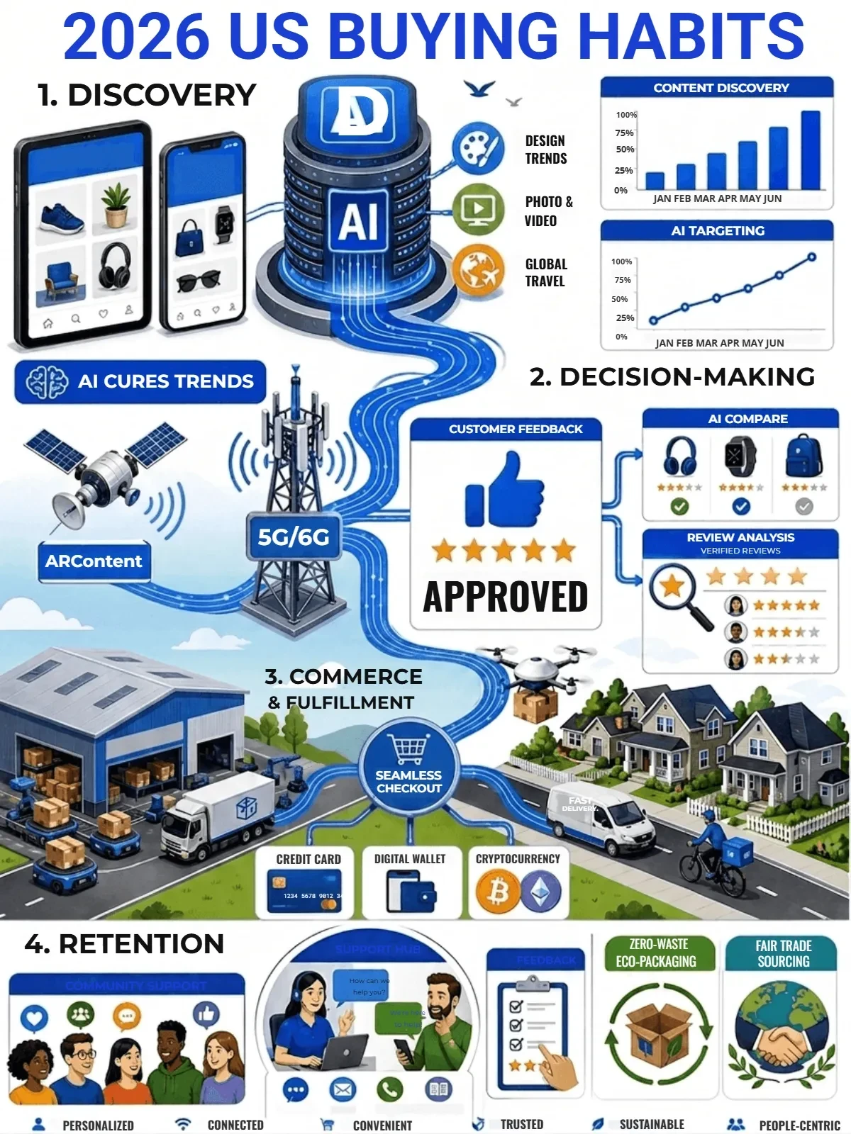 Free Marketing Infographic Template to Edit Online