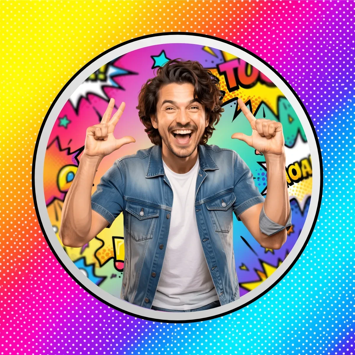 Free Funny Profile Picture Template to Edit Online