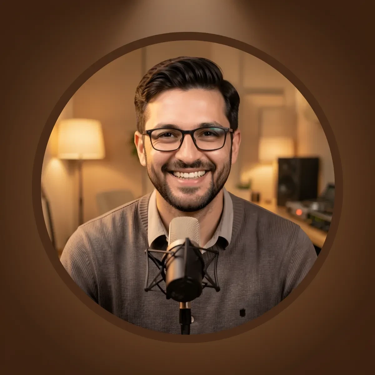 Free Podcast Profile Picture Template to Edit Online