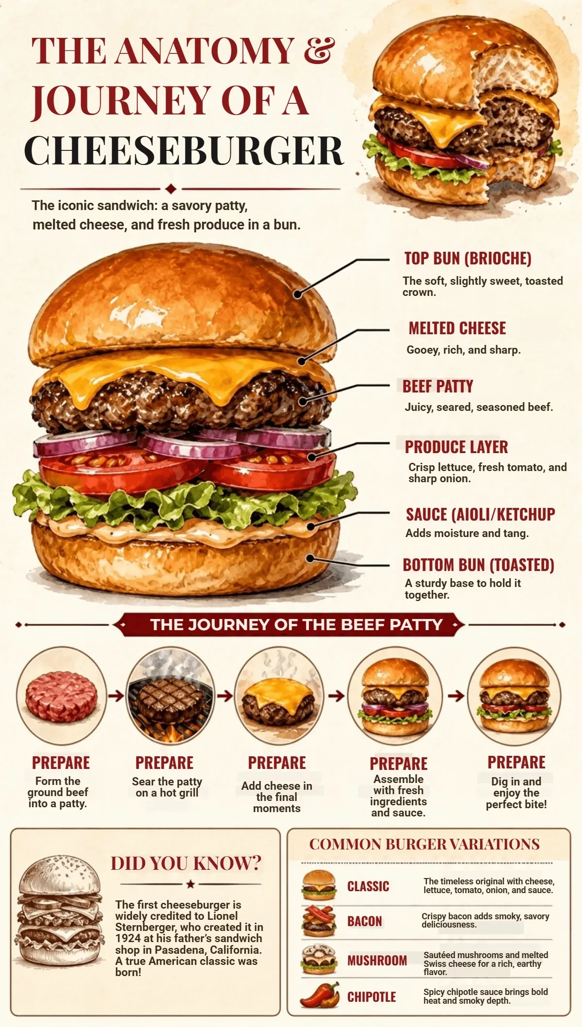 Free Food Infographic Template to Edit Online