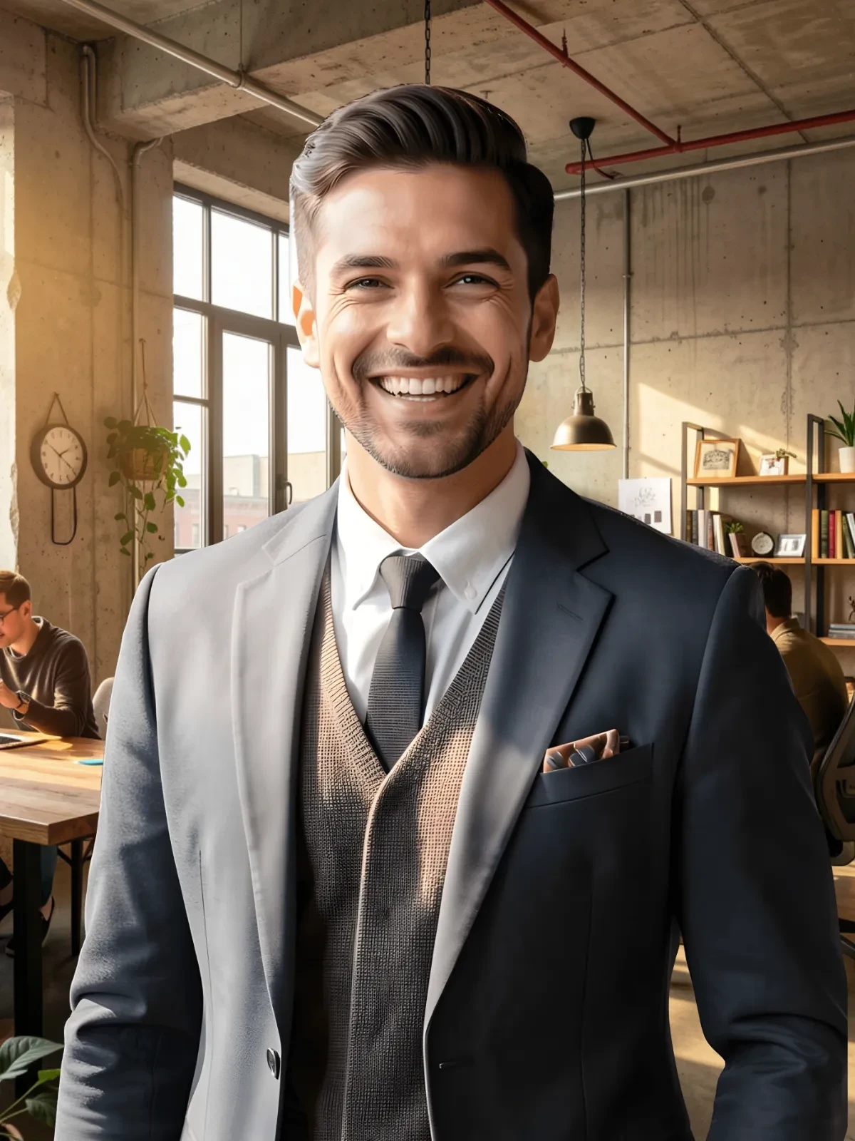 Free Entrepreneur Headshot Template to Edit Online