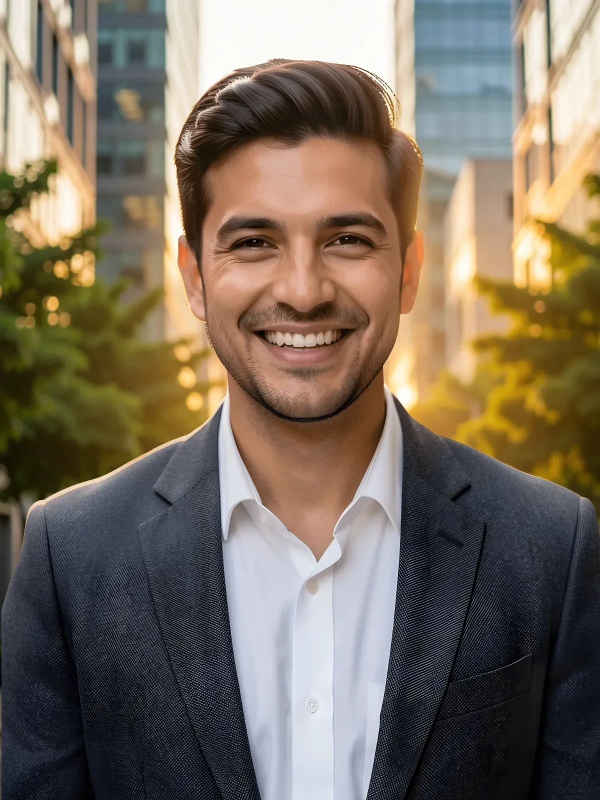 Free Outdoor Headshot Template to Edit Online