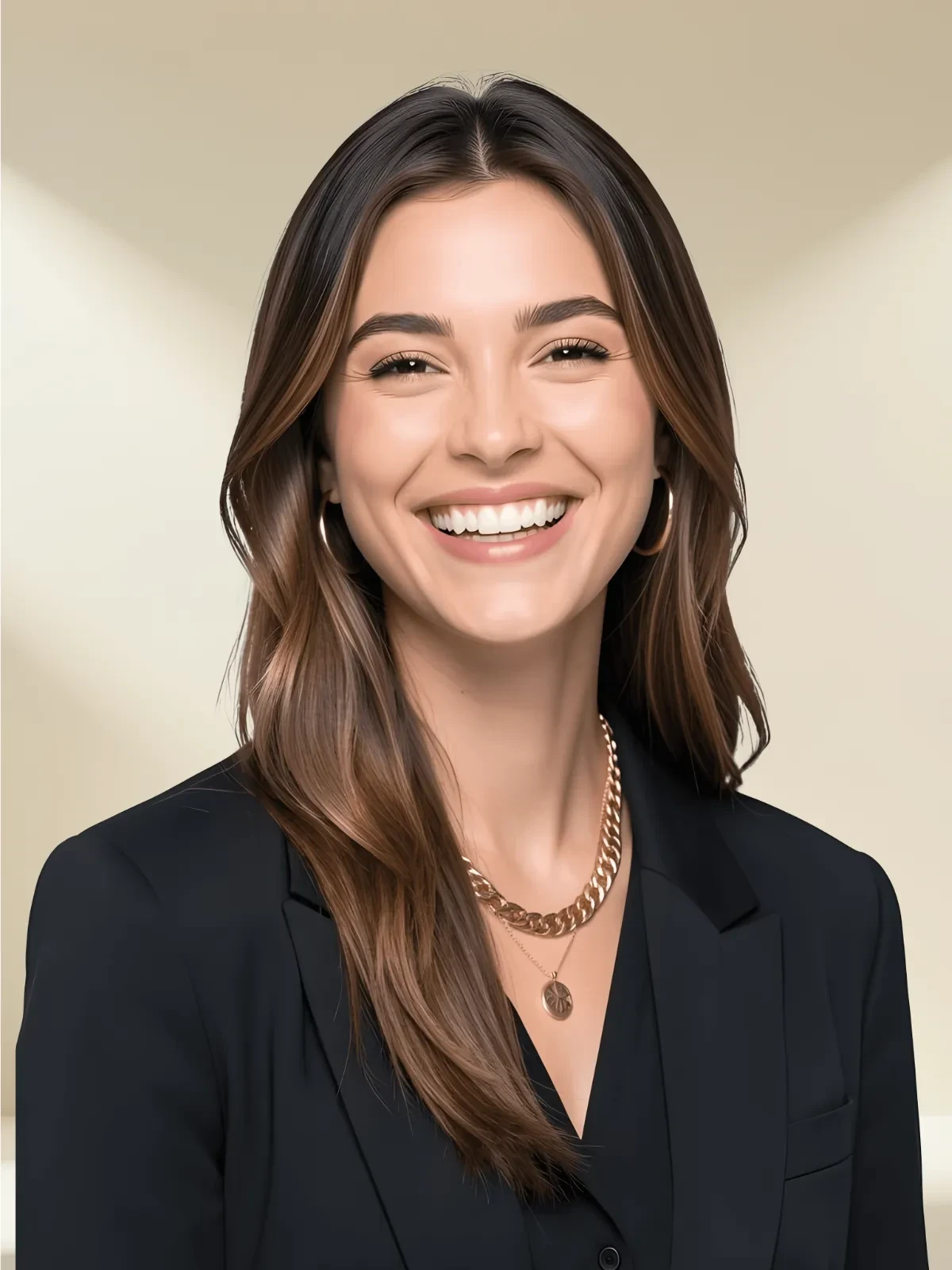 Free Modern Headshot Template to Edit Online