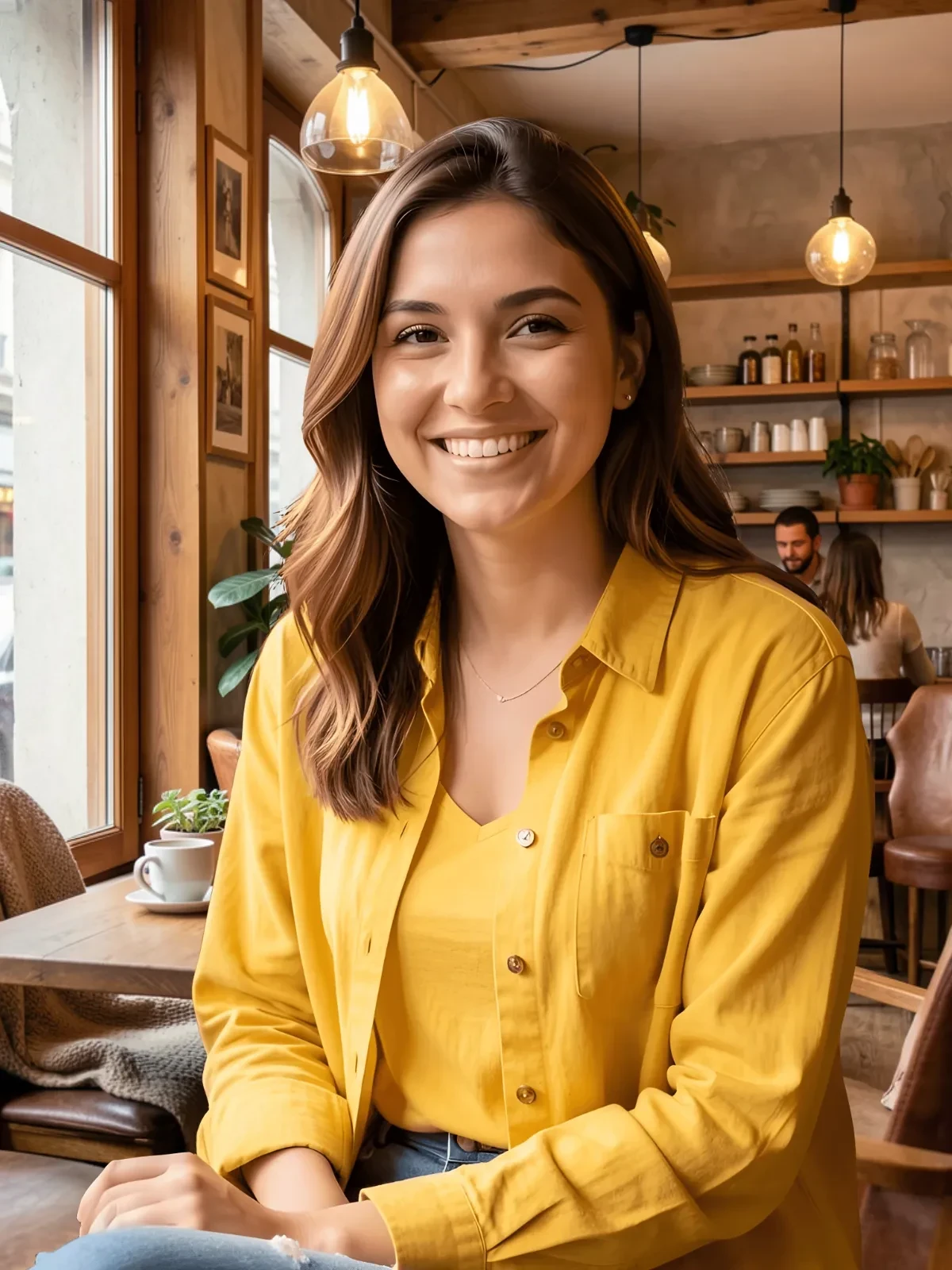 Free Casual Headshot Template to Edit Online