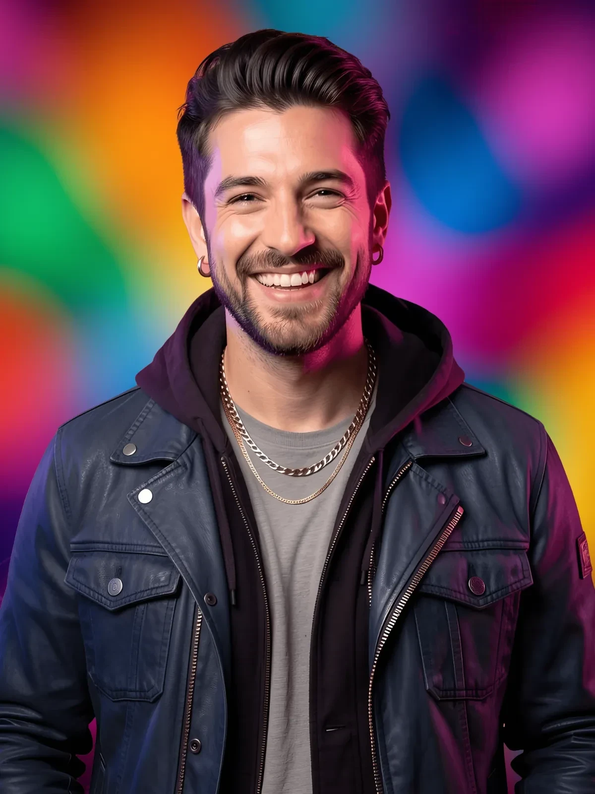 Free Creative Professional Headshot Template to Edit Online