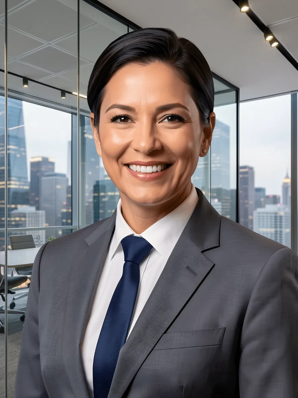 Free Finance Professional Headshot Template to Edit Online