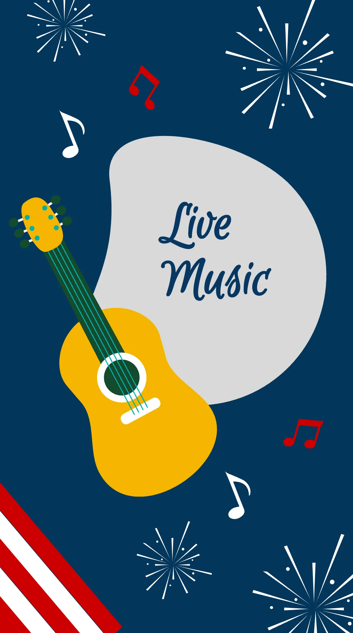 Free Presidents Day Celebration Instagram Story Template to Edit Online