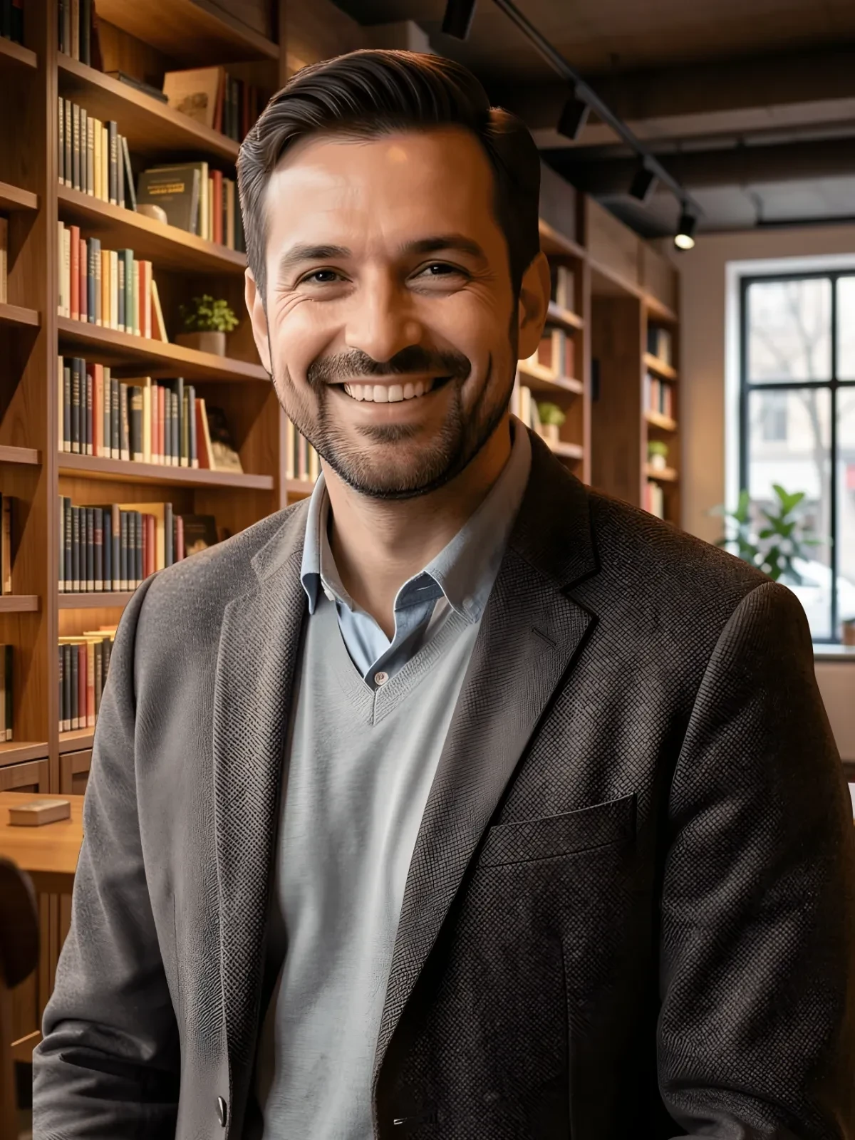 Free Author Headshot Template to Edit Online