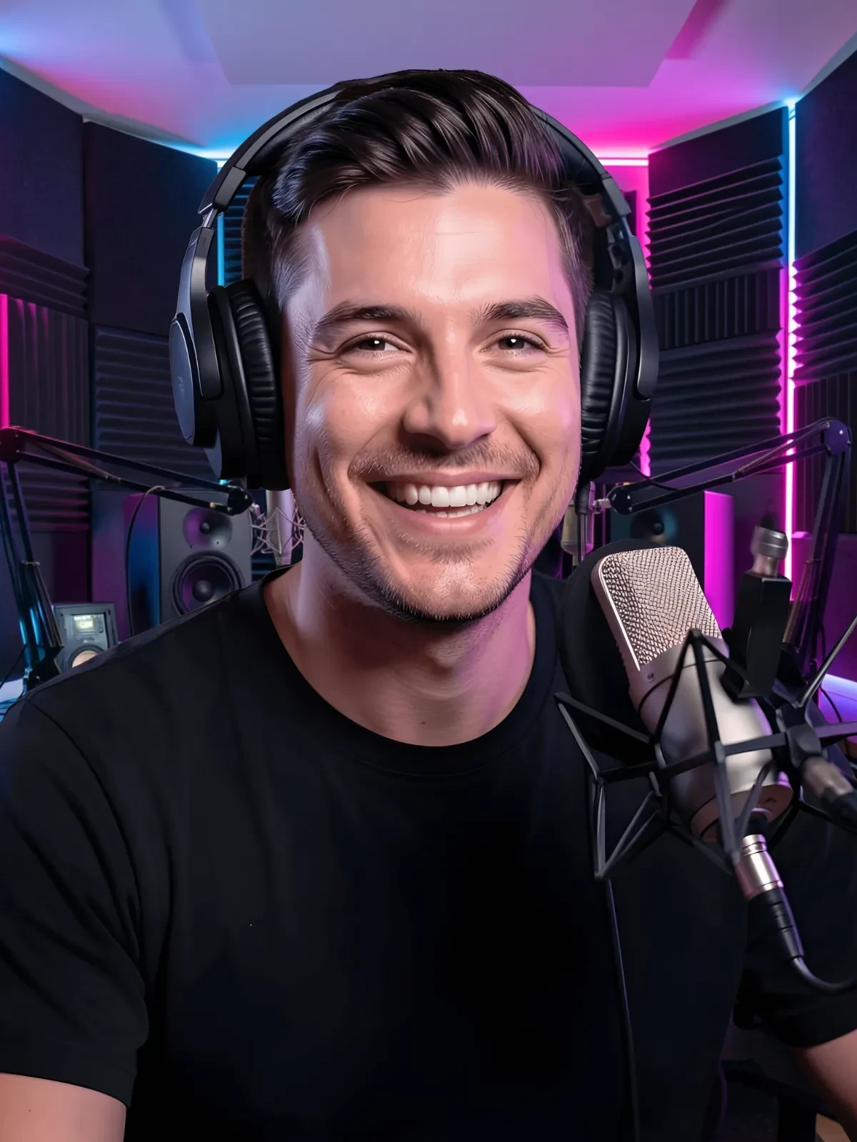 Free Podcast Headshot Template to Edit Online