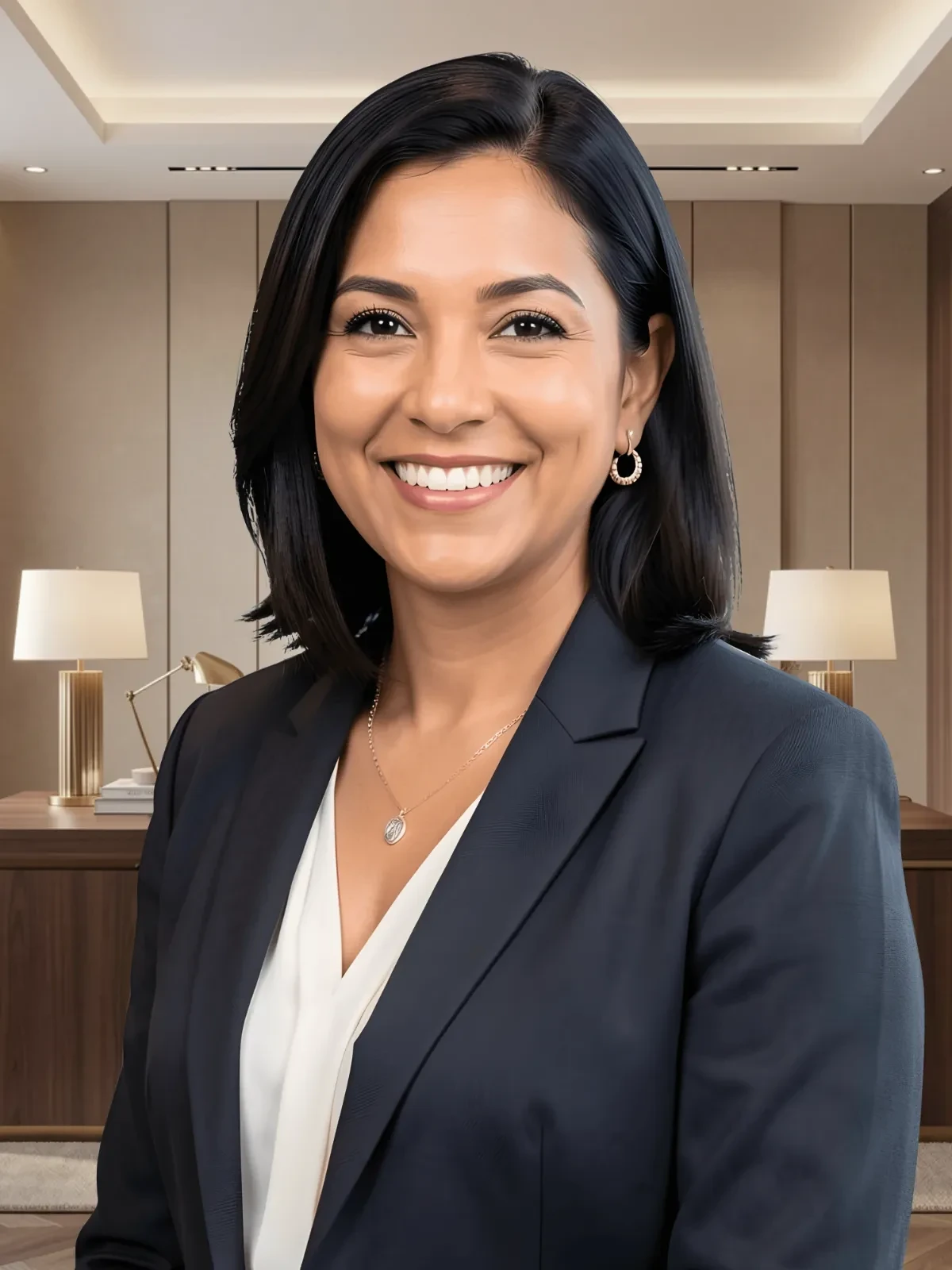 Free Female Professional Headshot Template to Edit Online