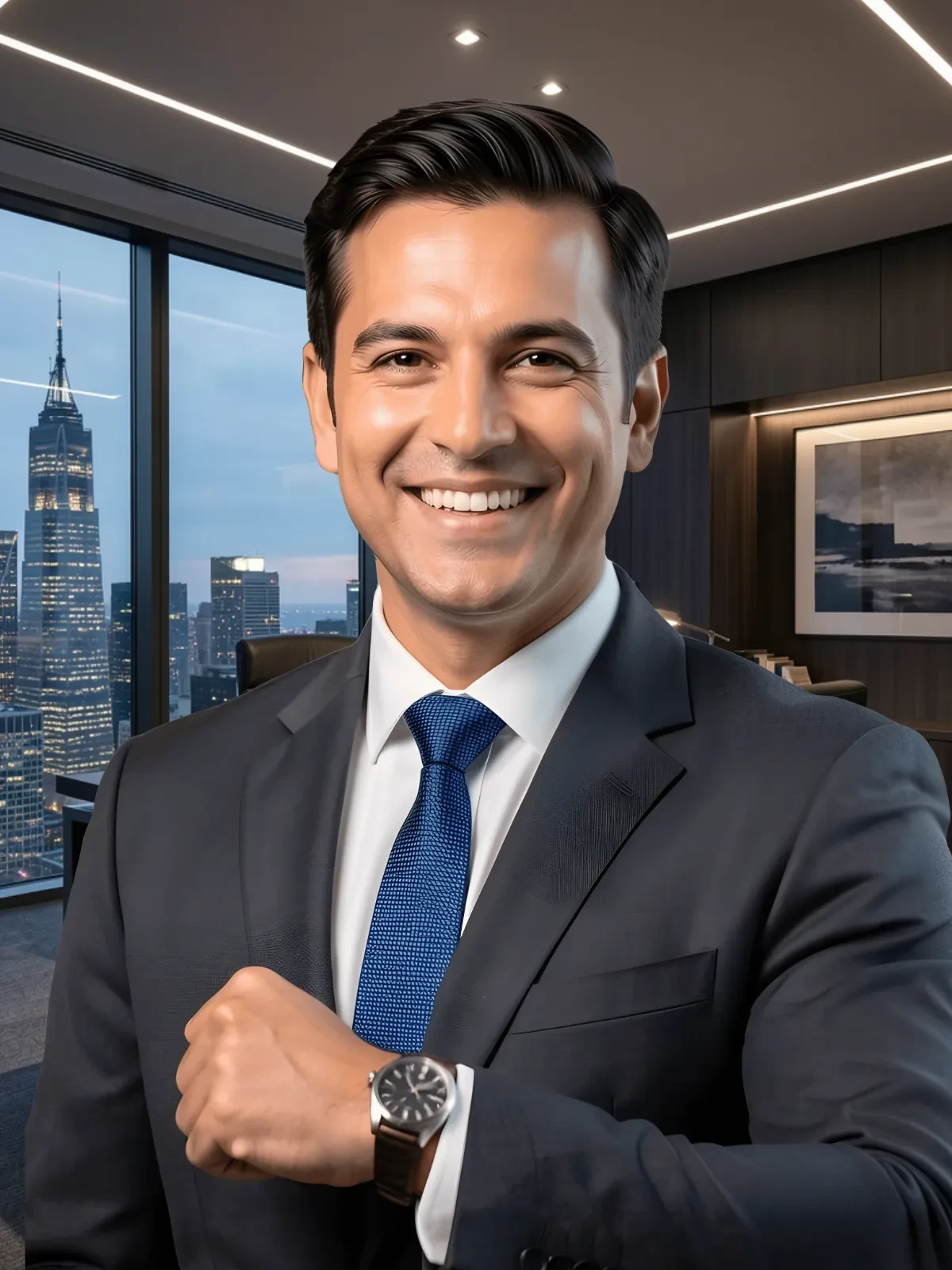 Free Male Professional Headshot Template to Edit Online