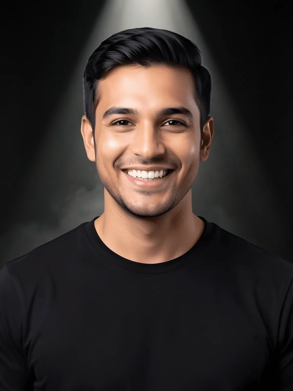 Free Man Headshot Template to Edit Online